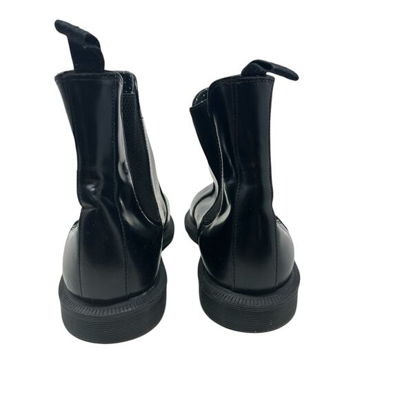 Dr. Martens Flora Chelsea Boots Pull-On Leather Polished Black‎ Size US 9 - Picture 6 of 13